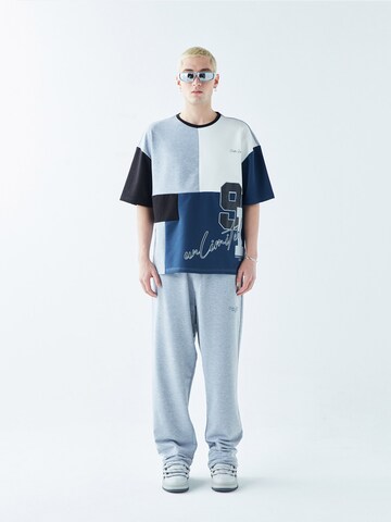 VAMOS CLO Loosefit Hose 'Bedford' in Grau: Vorderseite