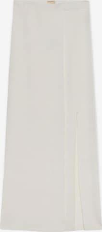 Jupe Trussardi en blanc : devant