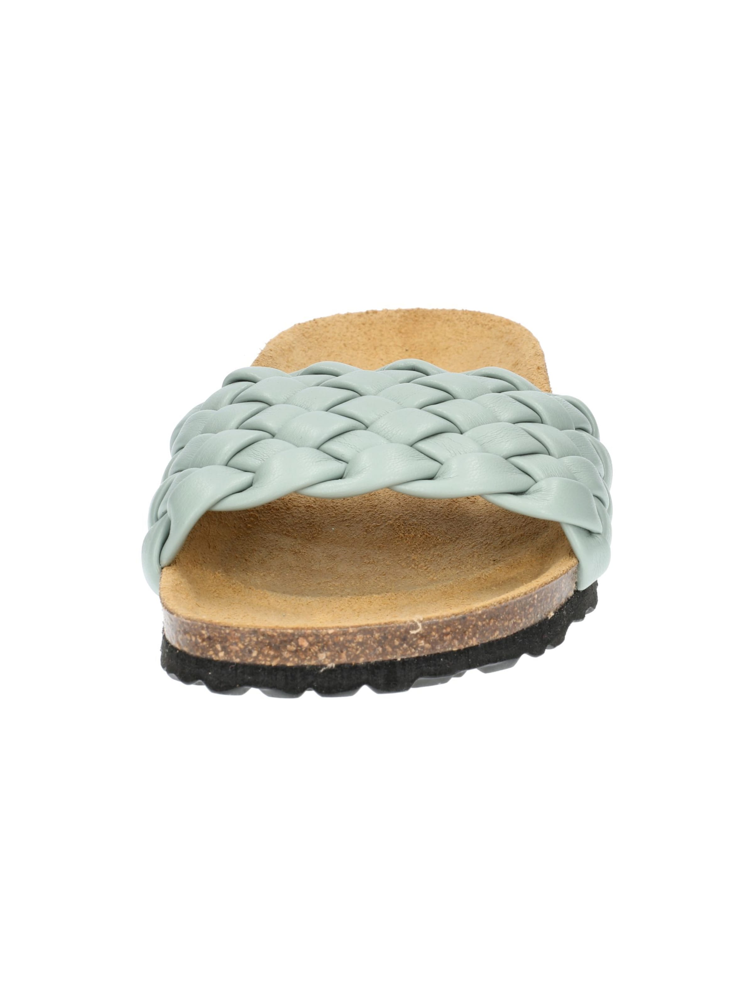 LICO Pantolette 'Bioline Plait' in Blau