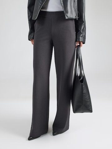 JJXX Wide leg Broek 'JXNANCY' in Zwart: voorkant