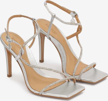 Kazar Sandals in Silver