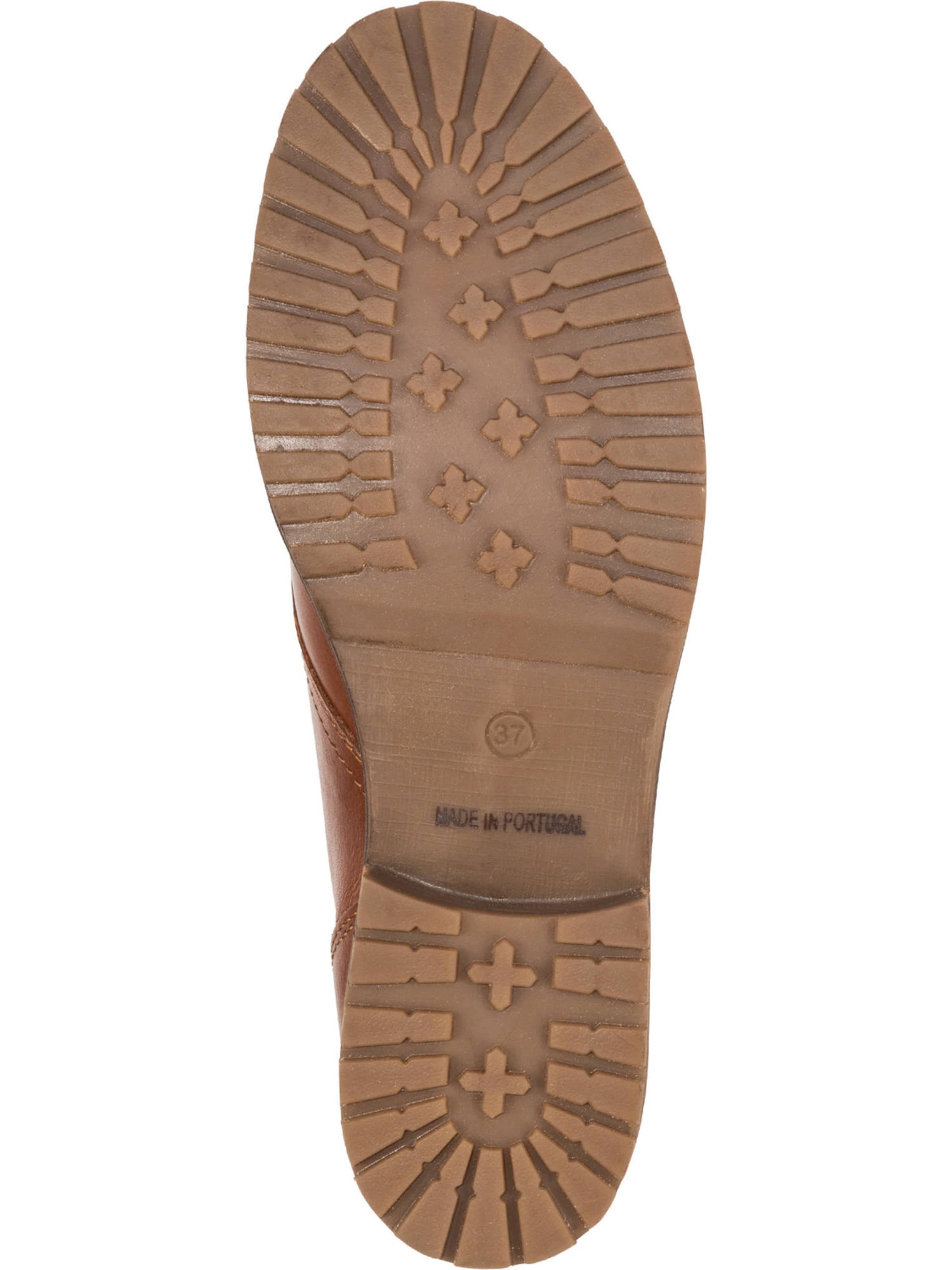 Palado Lace-up bootie 'Kasos' in Brown