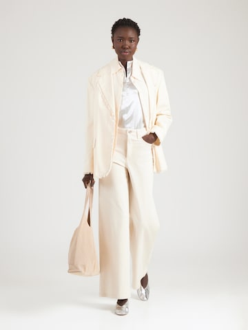 Wide Leg Jean 'MMColette' MOS MOSH en beige