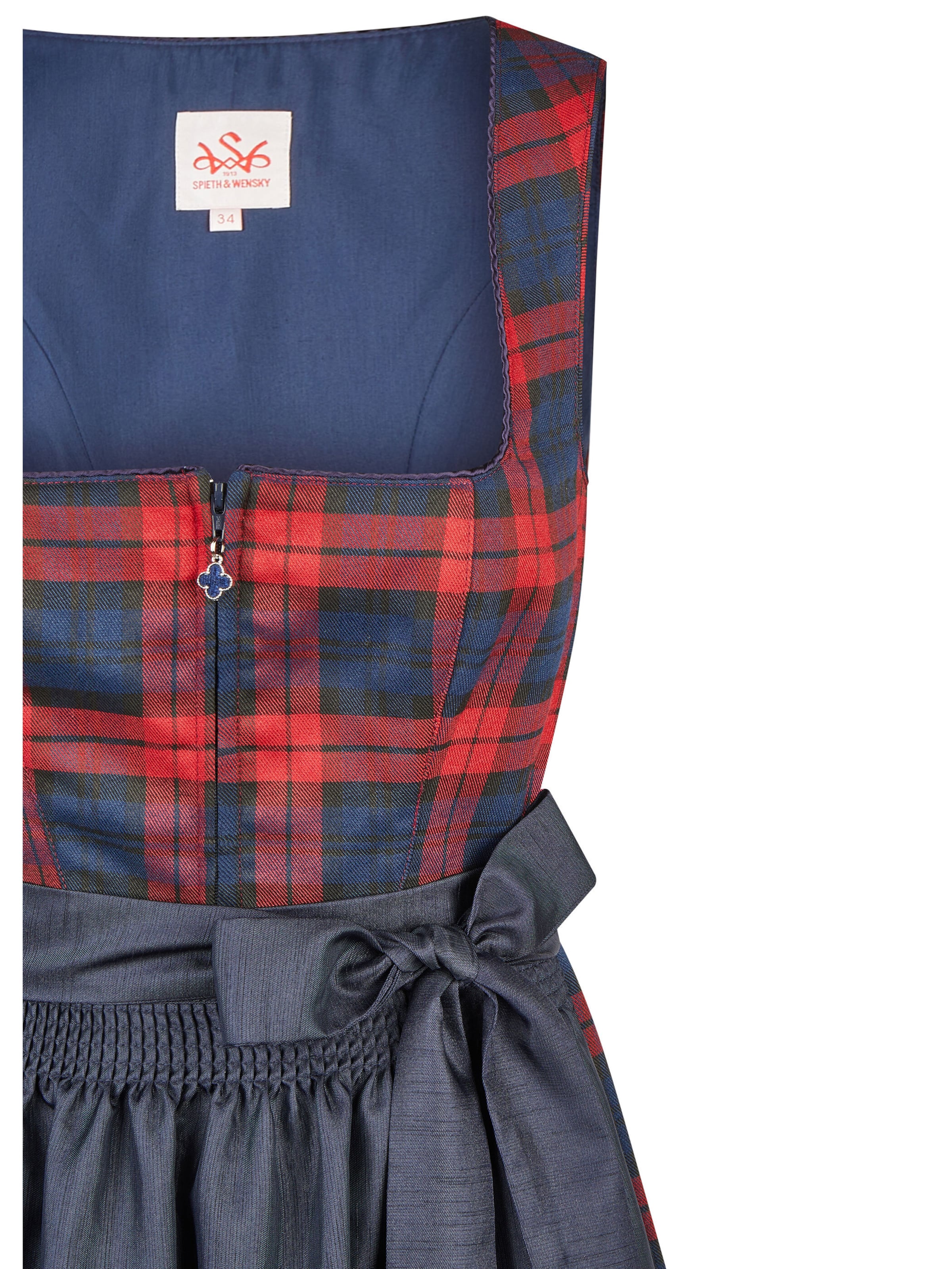 SPIETH & WENSKY Dirndl 'Korsika' in Blue