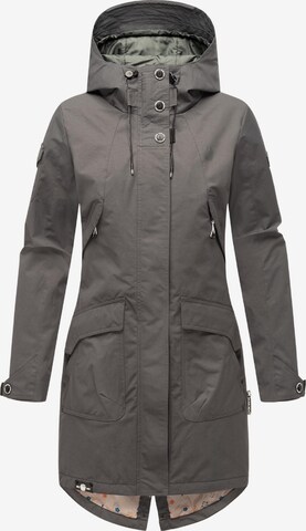 NAVAHOO Weatherproof jacket 'Pfefferschote' in Grey