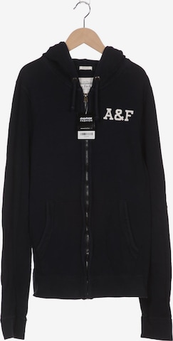 Abercrombie & Fitch Sweatshirt & Zip-Up Hoodie in XXL in Blue: front