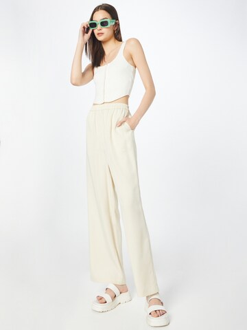 Top in maglia di Abercrombie & Fitch in beige