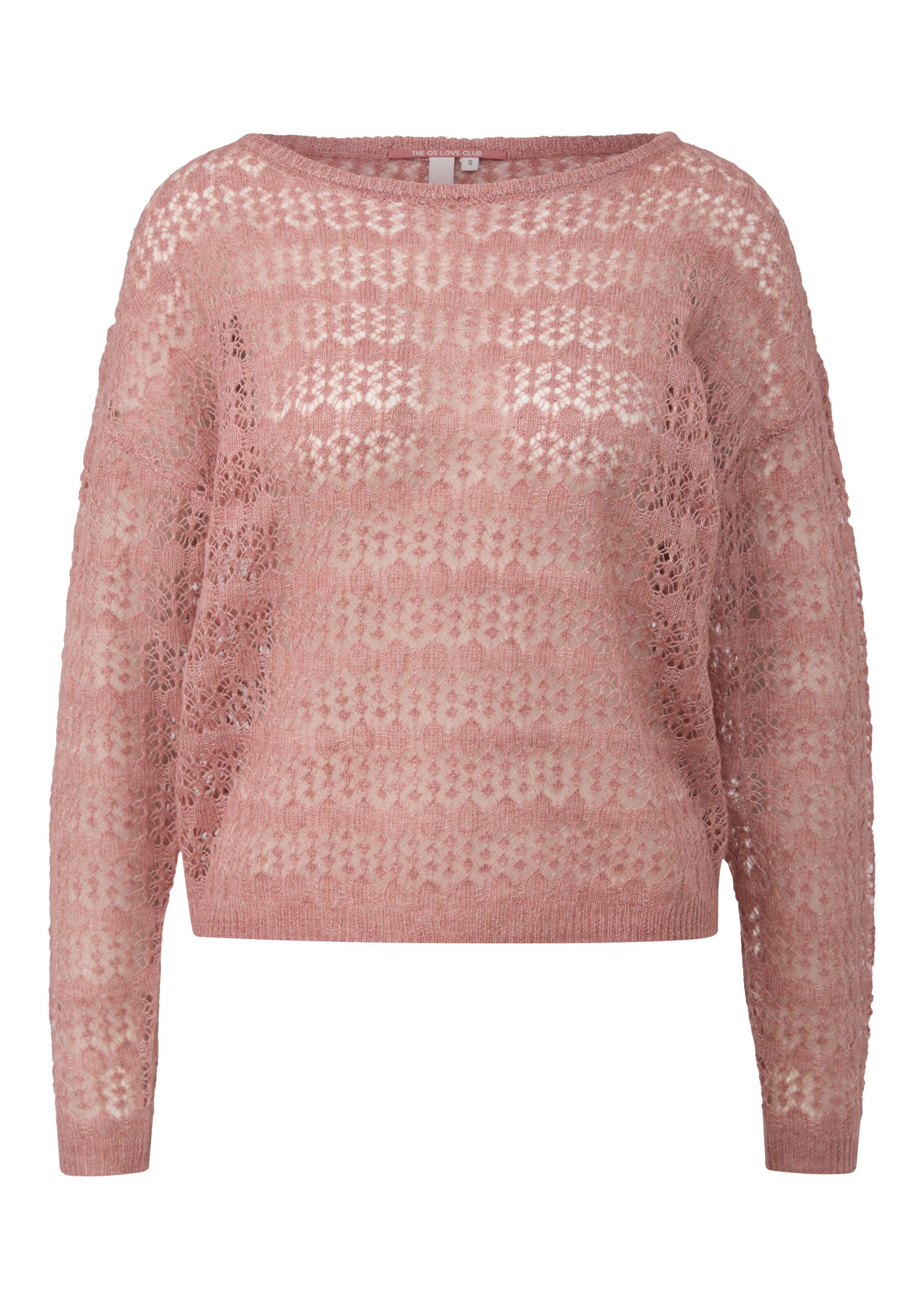 Pull-over QS en rose : devant