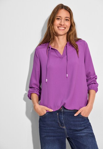 CECIL Bluse in Lila: Vorderseite