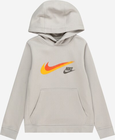 Nike Sportswear Mikina - žlutá / světle šedá / oranžová / černá, Produkt