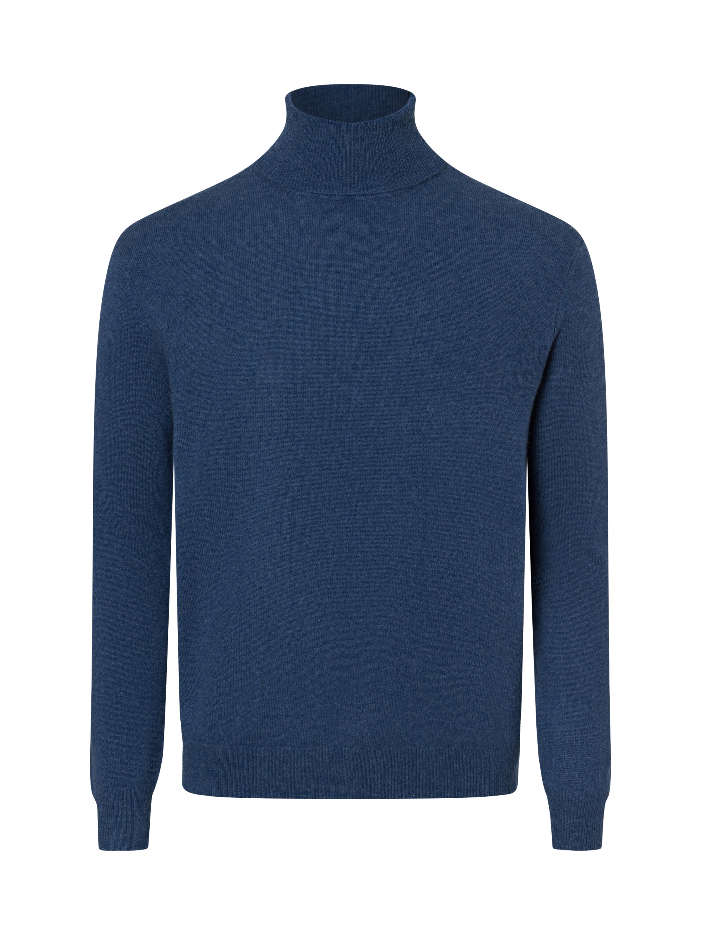Andrew James Pure Cashmere Pullover in Blau: Vorderseite