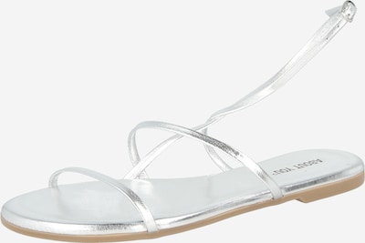 Basutės su dirželiais 'Dana' iš ABOUT YOU, spalva – sidabrinė, Prekių apžvalga