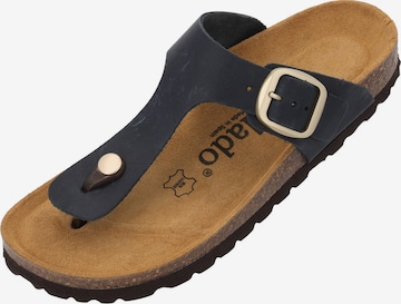 Palado Zehentrenner 'Kos Denka' in Blau: Vorderseite