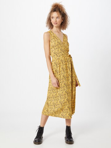 Thinking MU Summer Dress 'Amapola' in Yellow: front