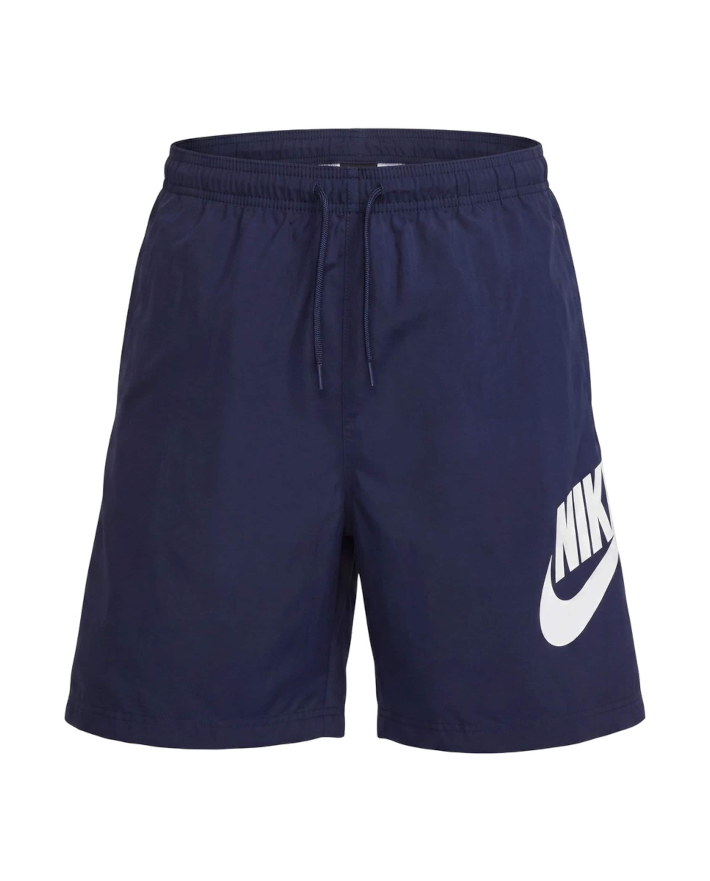 Nike Sportswear - Calças 'CLUB' em azul: frente