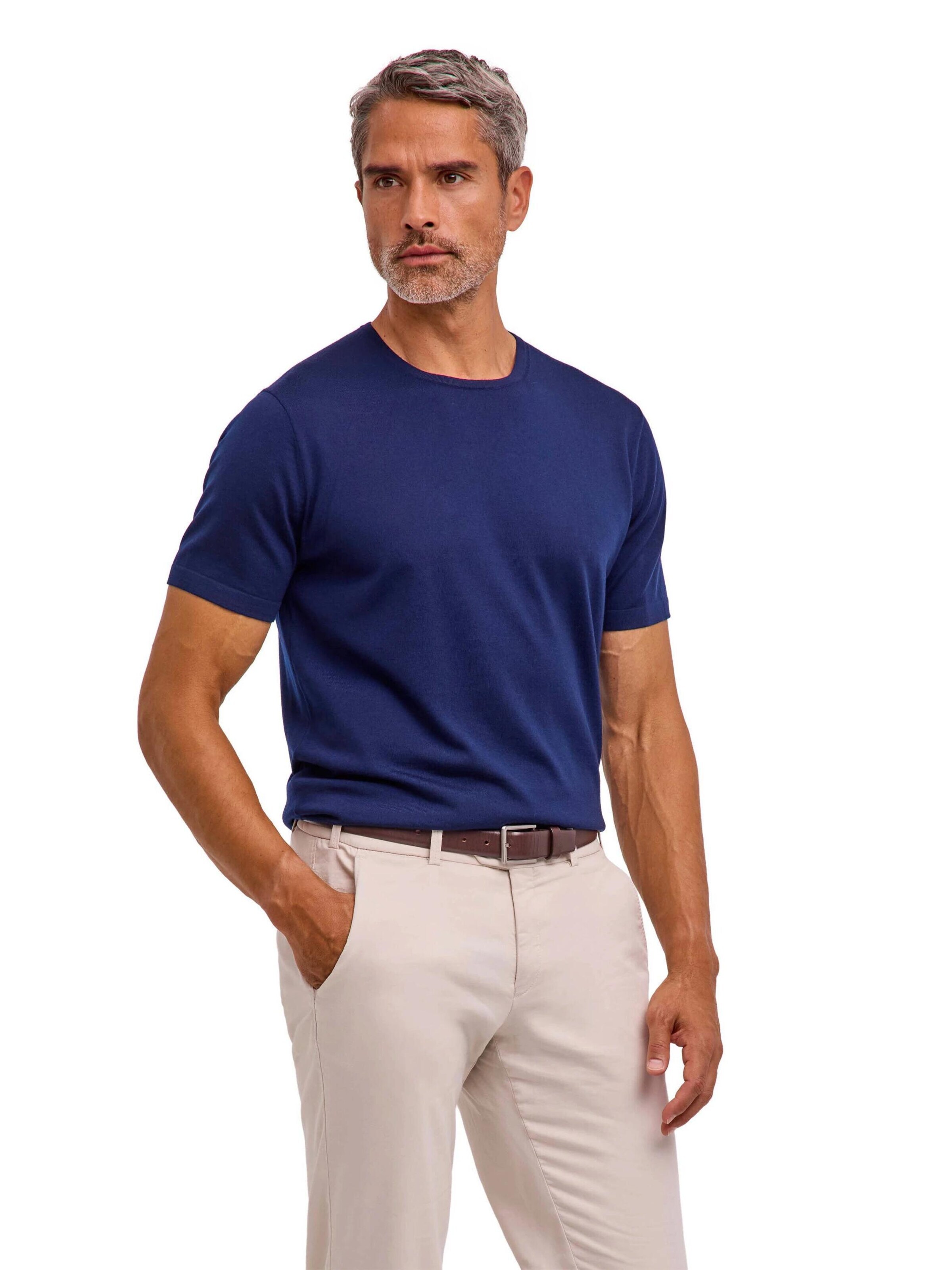 FALKE Shirt 'Ultrafine Merino' in Blue: front
