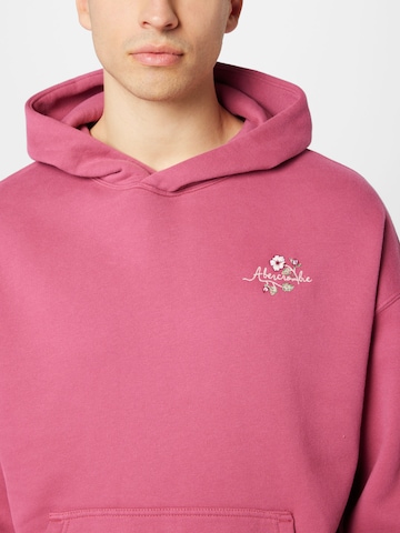 Abercrombie & Fitch Sweatshirt i rosa