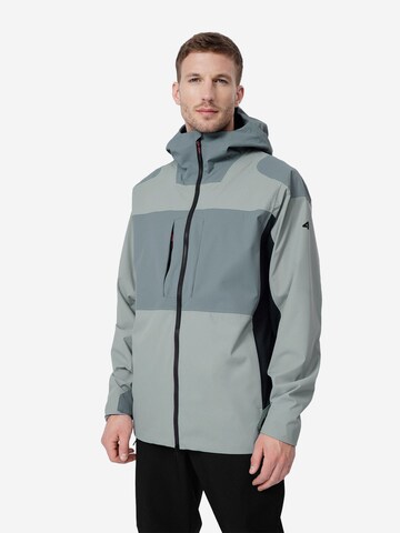 4F Outdoor jacket in Grey: front