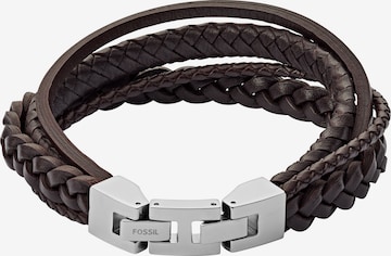 FOSSIL - Pulsera en marrón: frente