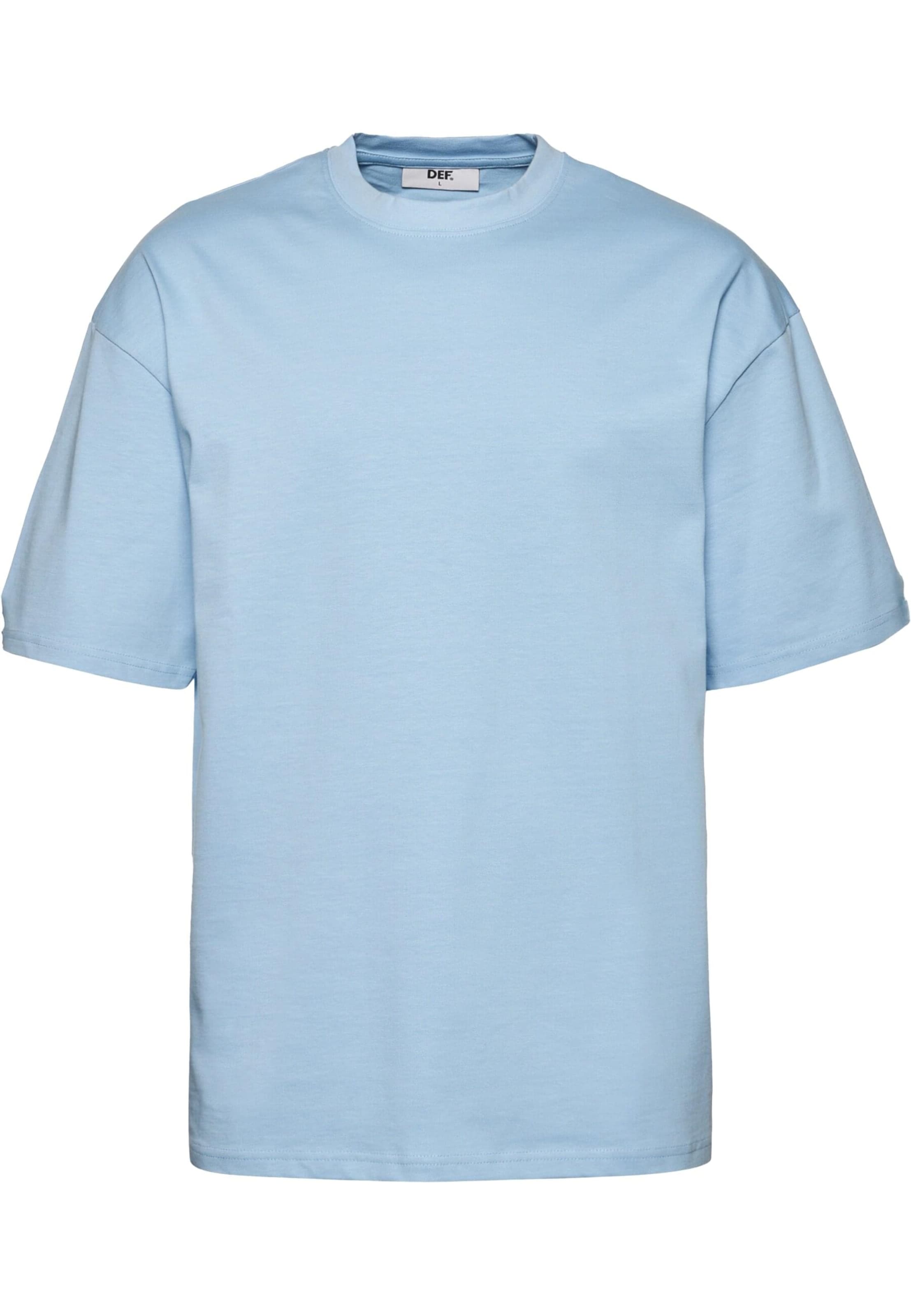 DEF T-Shirt in Blau: Vorderseite