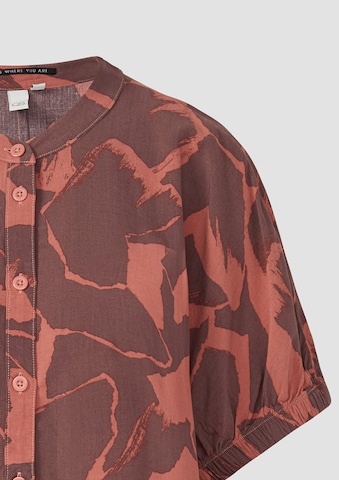 QS Bluse in Orange