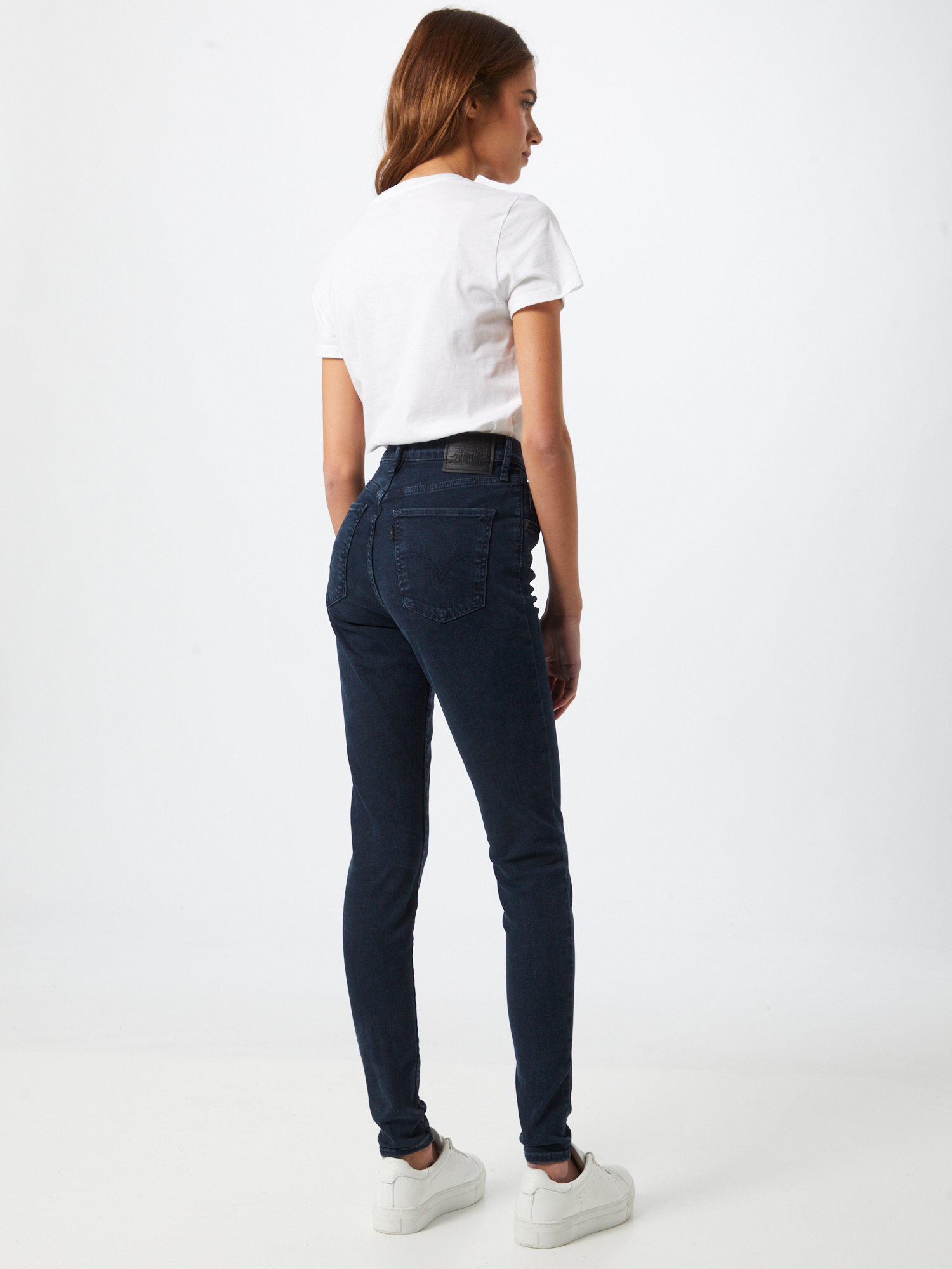 E4gr2 Più sostenibile LEVIS Jeans MILE HIGH Super Skinny in Blu Scuro 
