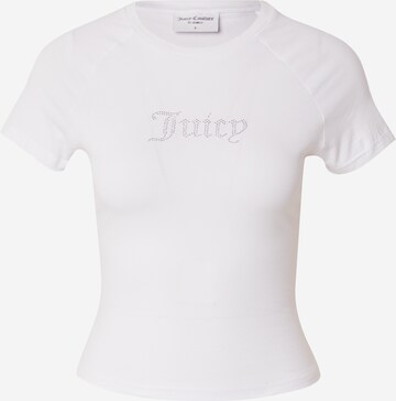 T-shirt Juicy Couture en blanc : devant