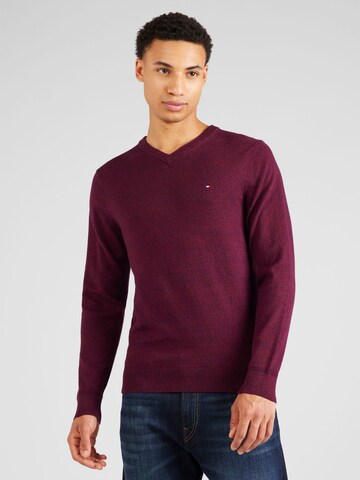 TOMMY HILFIGER Sweater in Red: front