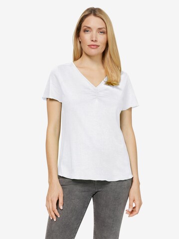 T-shirt Linea Tesini by heine en blanc : devant