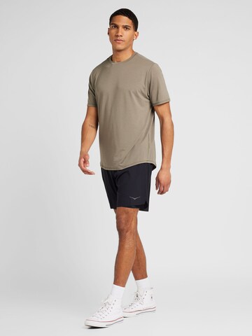 Hoka One One Performance Shirt 'ESSENTIAL' in Grey