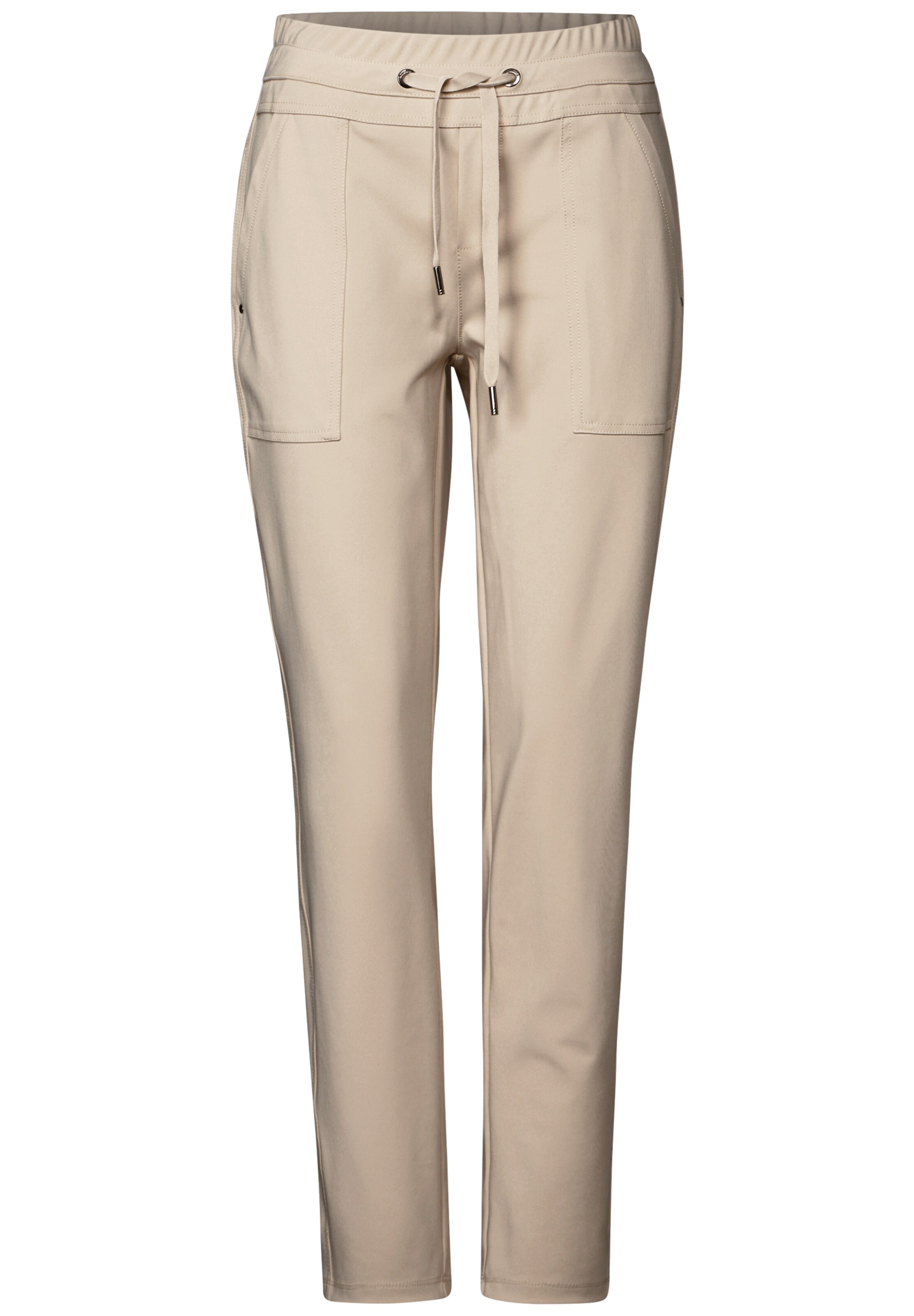 STREET ONE Hose in Beige: Vorderseite