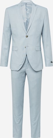 JACK & JONES Skinny Suit 'SOLARIS' in Blue: front