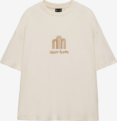 Pull&Bear Majica veličine XS u bež / zeleno smeđa, Pregled proizvoda