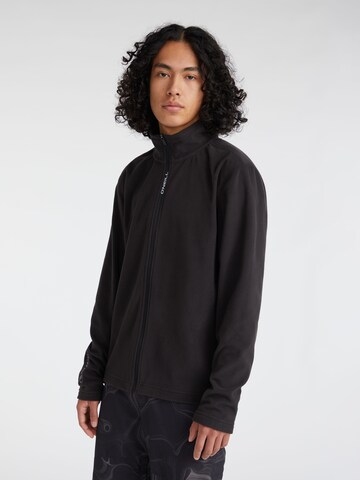 O'NEILL Athletic Fleece Jacket 'Jack's' in Black