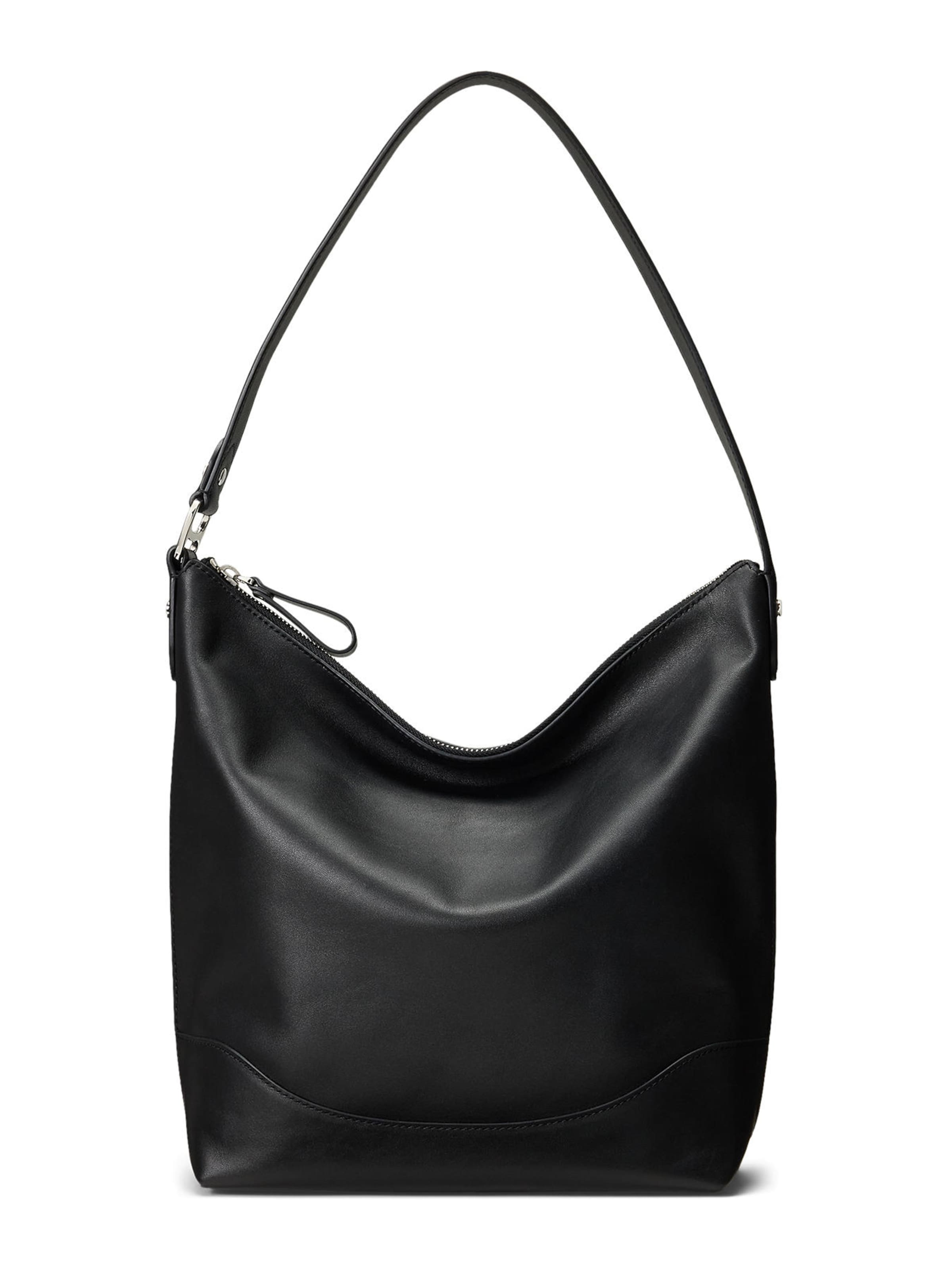 juoda Lauren Ralph Lauren Rankinė ant peties: priekis