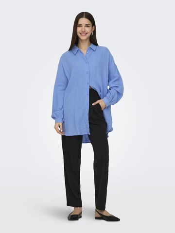 ONLY Blus 'ONLThyra' i blå