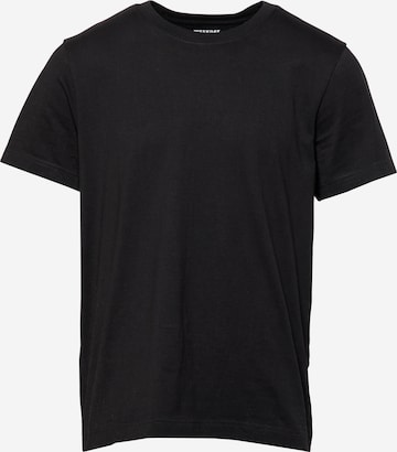T-Shirt WEEKDAY en noir : devant