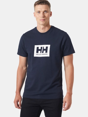 HELLY HANSEN Μπλουζάκι 'BOX 2.0' σε μπλε: μπροστά