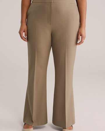 Regular Pantalon à plis WE Fashion en gris