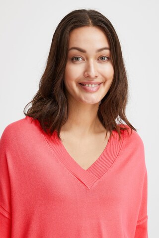 Fransa Strickpullover in Pink