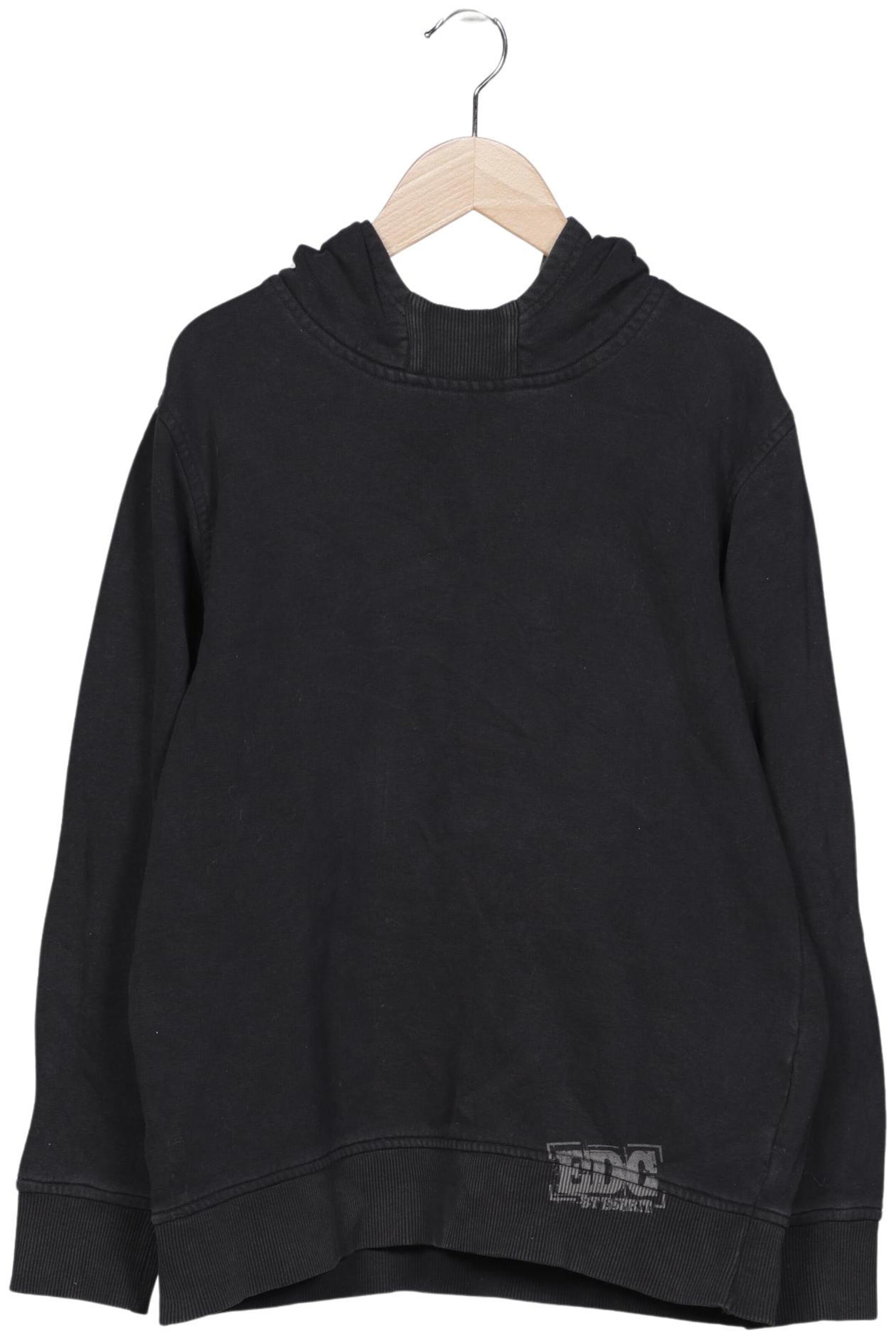 EDC BY ESPRIT Kapuzenpullover L in Schwarz: Vorderseite