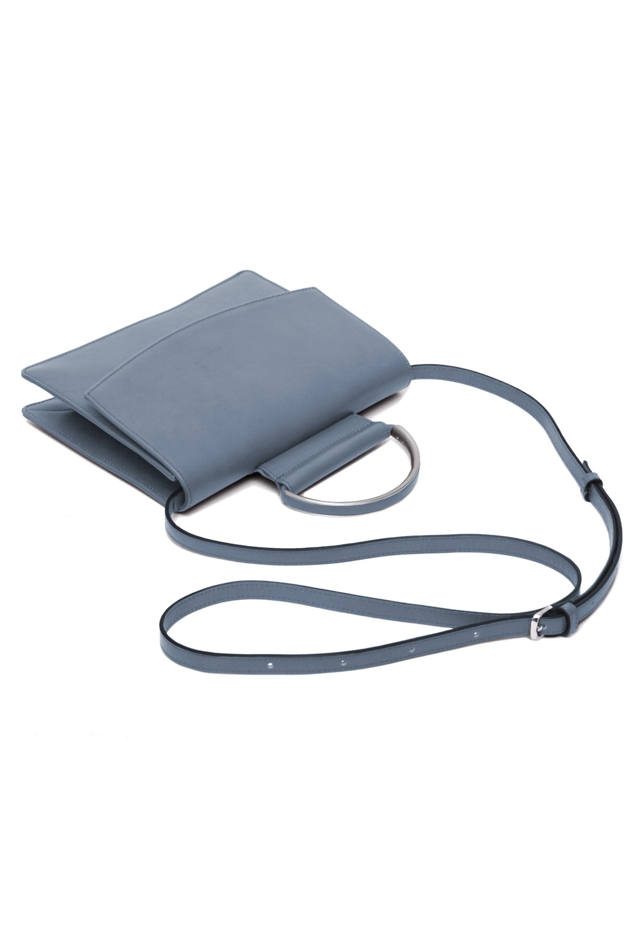 Gretchen Clutch 'Oyster' in Blau