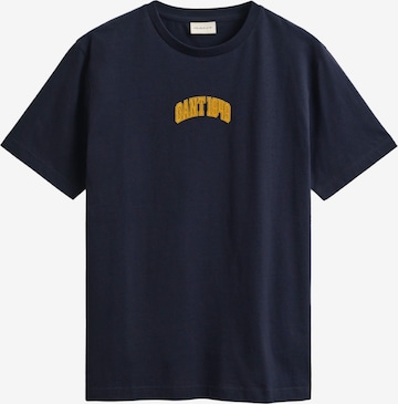 GANT Футболка в Синий: спереди