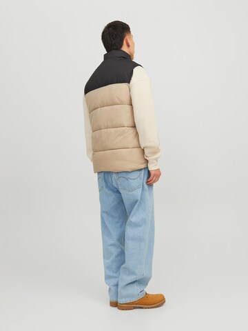 Gilet 'Toby' JACK & JONES en beige