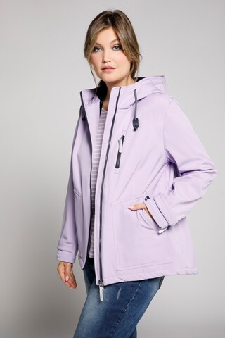 Ulla Popken Regenjacke in Lila