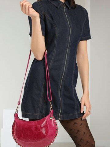 Florence Schoudertas in Roze