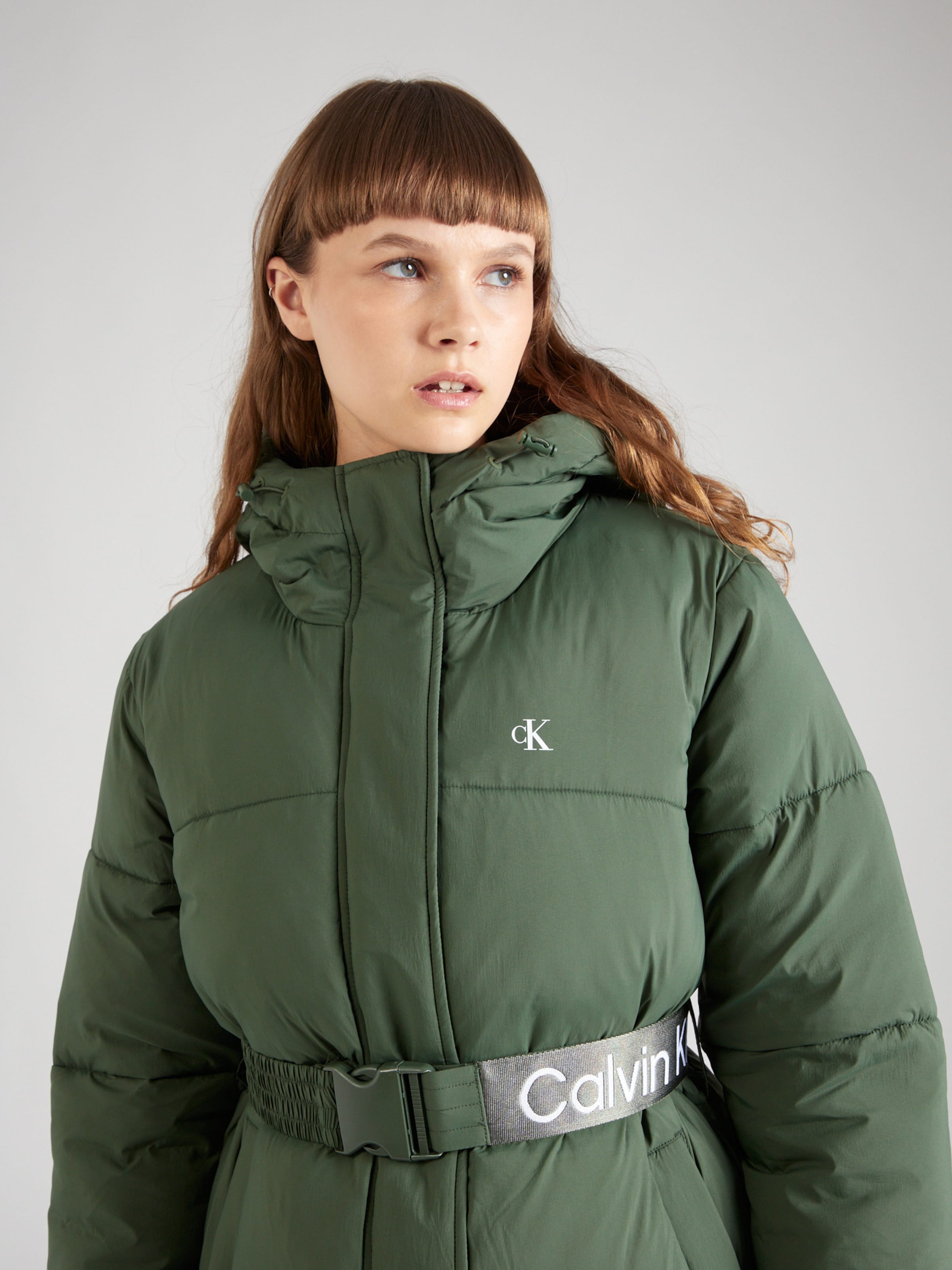 Calvin klein 2024 green coat