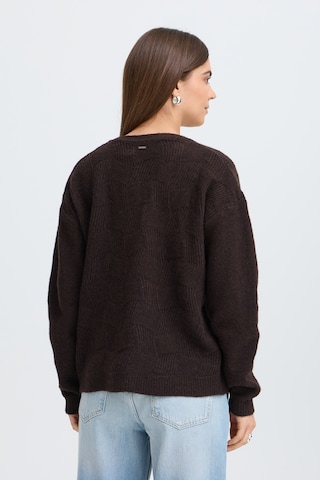 Pulz Pullover i brun