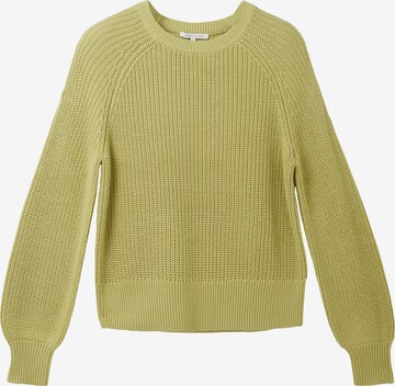 Pullover di TOM TAILOR DENIM in verde: frontale