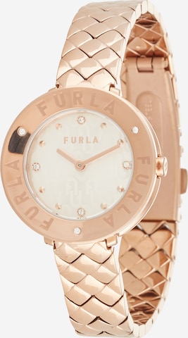FURLA Analogové hodinky 'Essential' – zlatá: přední strana